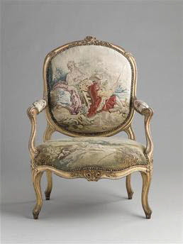 Fauteuil à la reine, d'un ensemble de six (avec le OA 9411 B, OA 9411 C, OA 9411 D, OA 9411 E, OA 9411 G)