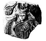 Stèle votive à Saturne (fragment), image 2/2