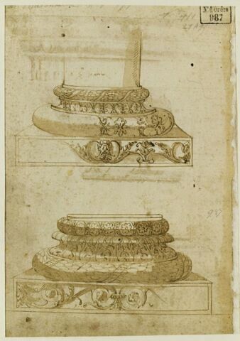 Etudes de deux bases de colonnes