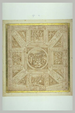 Etude de plafond pour la salle de Giovanni de' Medici, image 2/2