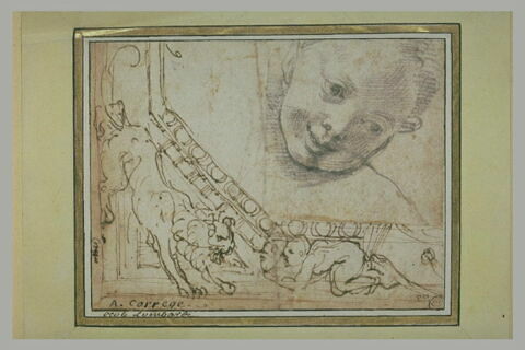 Tête d'enfant souriant, image 2/2