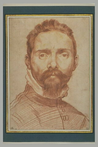 Portrait d'Annibale Carracci, vu de face, image 2/2