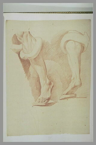 Jambe gauche du Laocoon, vue de trois quarts gauche et de trois quarts dos, image 2/2