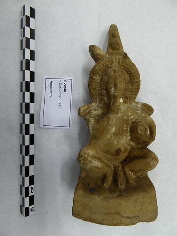 figurine d'Harpocrate au pot