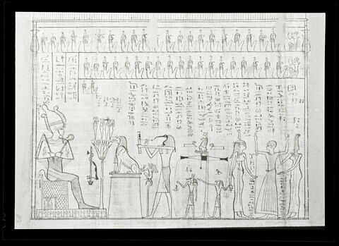 papyrus funéraire, image 2/2