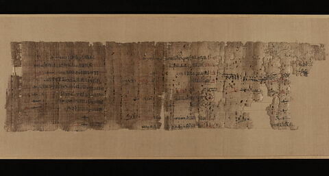 papyrus littéraire ; papyrus documentaire