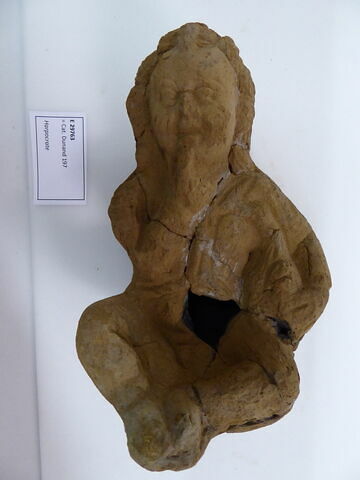 figurine d'Harpocrate à l'oie