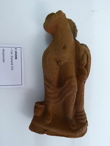 figurine d'Harpocrate à la corne d'abondance