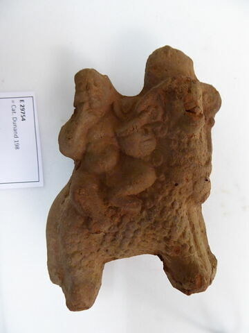 figurine d'Harpocrate au pot ; figurine d'Harpocrate au bélier