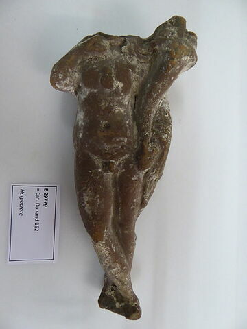 figurine d'Harpocrate à la corne d'abondance