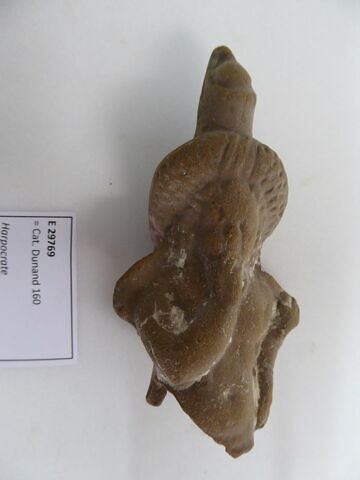 figurine d'Harpocrate à la corne d'abondance