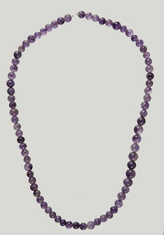 collier ; perle sphérique