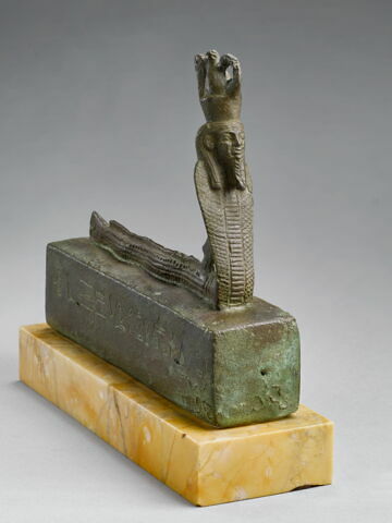 figurine ; sarcophage de serpent