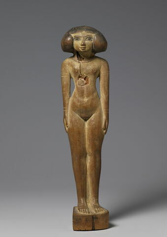 figurine ; manche de miroir