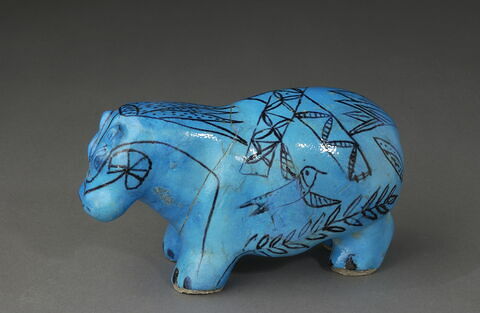 Figurine d'hippopotame