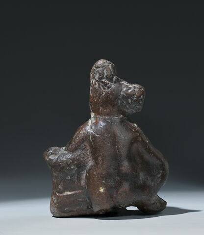 figurine d'Harpocrate au chien, image 2/2