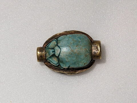 scarabée ; chaton de bague, image 2/2