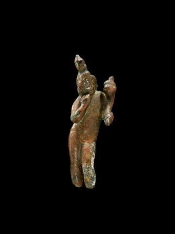 figurine d'Harpocrate à la corne d'abondance