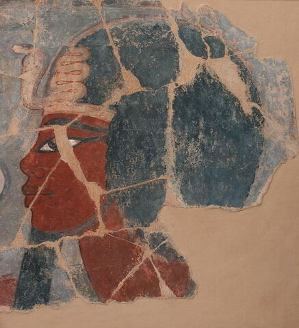 Fragment de peinture murale de la tombe d'Amenhotep III