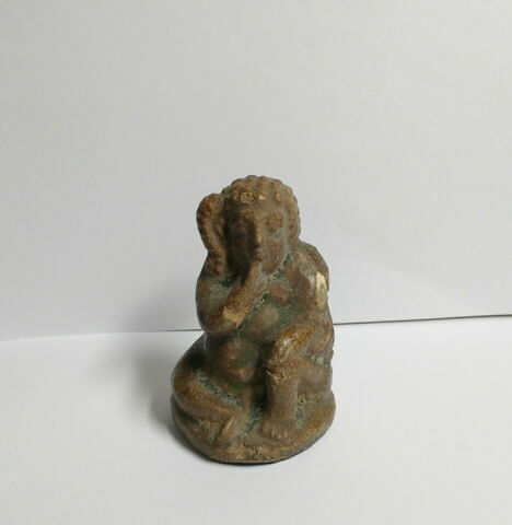 figurine d'Harpocrate au pot