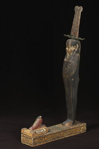 figurine d'oiseau akhem ; statue de Ptah-Sokar-Osiris