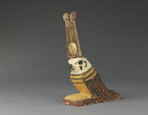 figurine d'oiseau akhem ; statue de Ptah-Sokar-Osiris