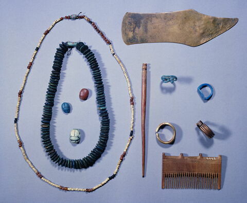 boucle d'oreille en anneaux coupés accolés, image 3/3