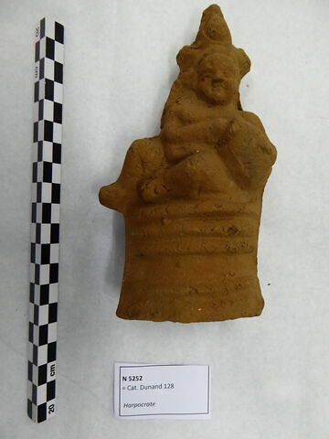 figurine d'Harpocrate au pot