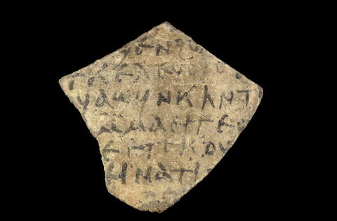 ostracon ; fragment