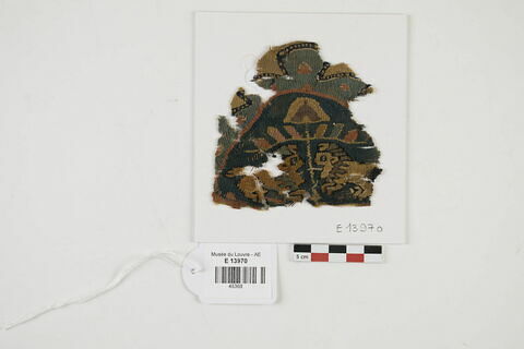 décor de textile ; fragment