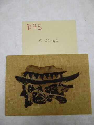 décor de textile ; fragment, image 3/3