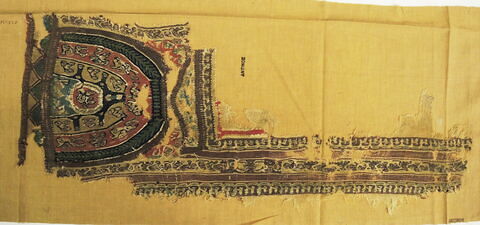 plastron de tunique ; clavus ; fragment, image 2/3