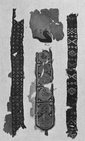 décor de textile ; fragment, image 4/5