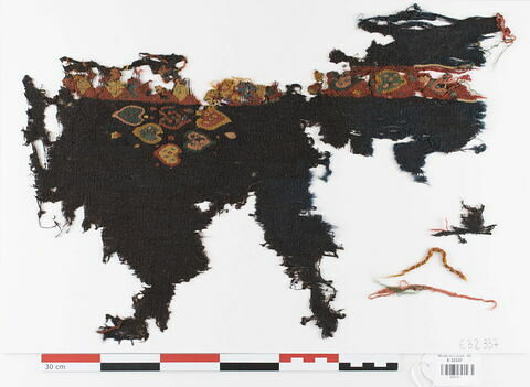 décor de textile ; fragments