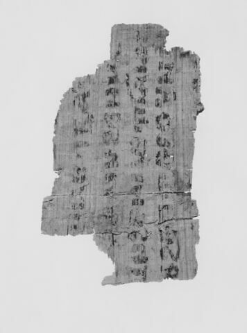 papyrus littéraire ; fragment