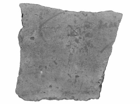 ostracon ; fragment, image 4/4