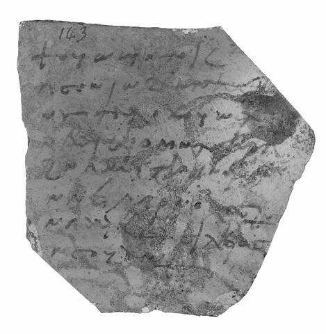 ostracon ; fragment, image 4/4