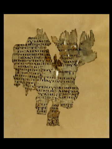 feuillet de codex ; fragment