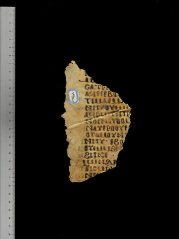 feuillet de codex ; fragment