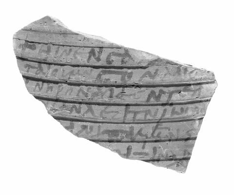 ostracon ; fragment