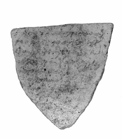 ostracon ; fragment