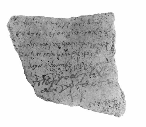 ostracon ; fragment