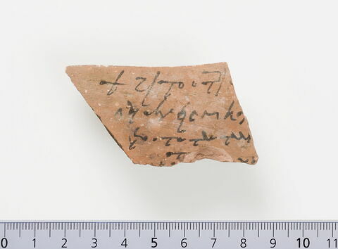 ostracon ; fragment