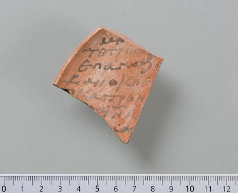 ostracon ; fragment