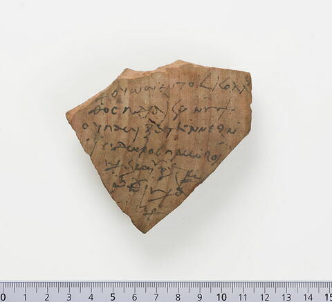 ostracon ; fragment