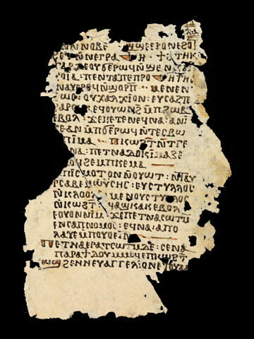 feuillet de codex ; fragment