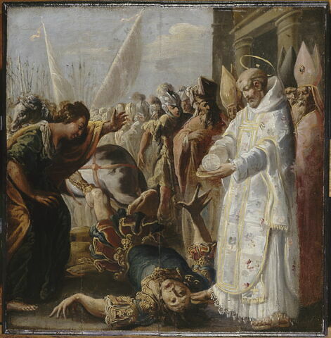 Saint Bernard et le duc d'Aquitaine