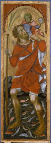 Saint Christophe (retable de la Trinité)