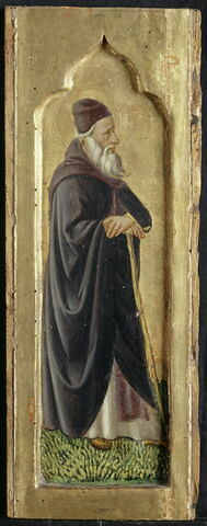 Panneaux du polyptyque de San Venanziano de Camerino : Saint Antoine