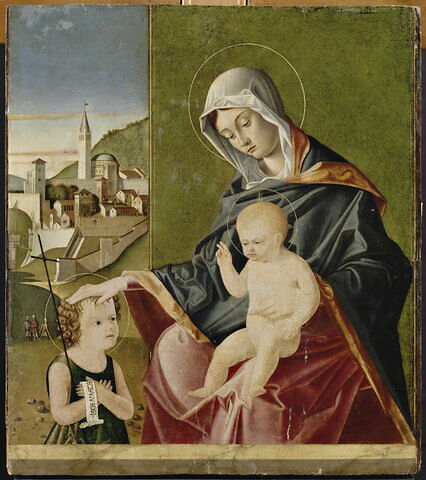 La Vierge et l'Enfant avec le petit saint Jean